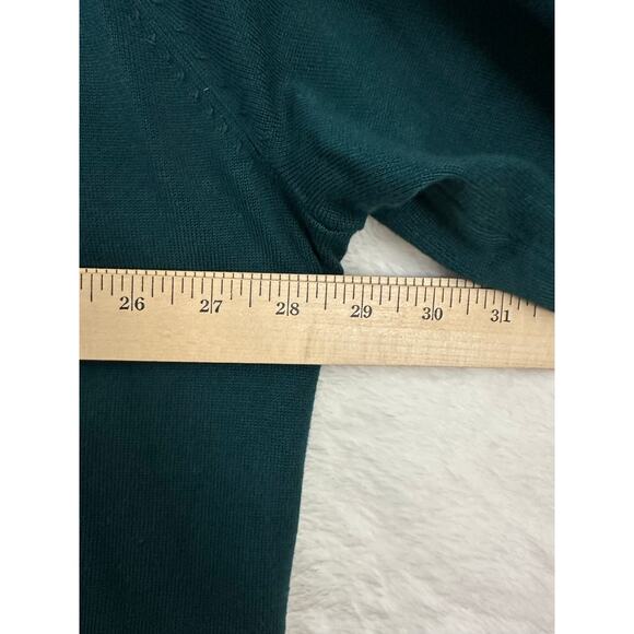 NWT Lane Bryant Teal Green Knit Sweater Top 26 28 3X - Picture 4 of 7